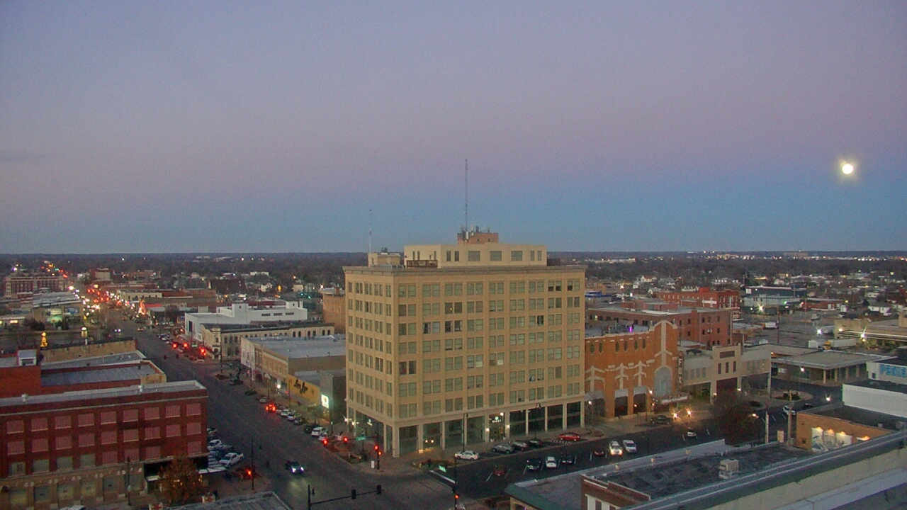 Thumbnail for current weather camera view from First National Bank-Hutchinson in Hutchinson, Kansas