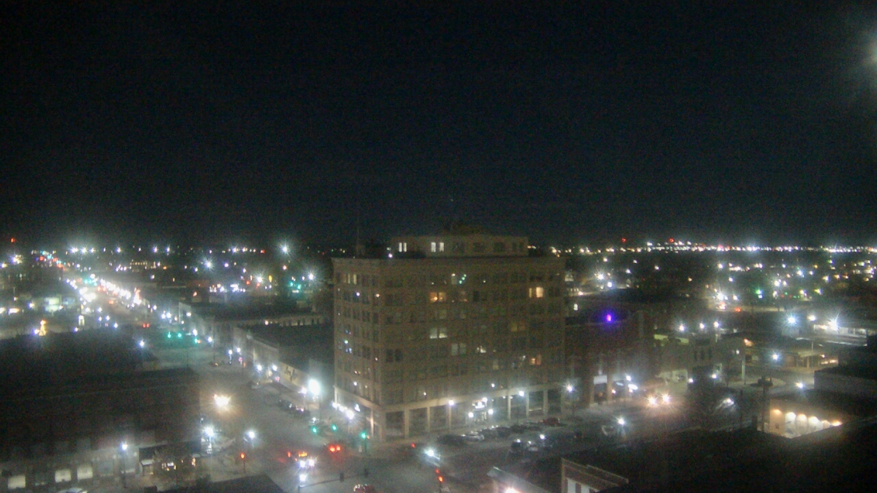Thumbnail for current weather camera view from First National Bank-Hutchinson in Hutchinson, Kansas