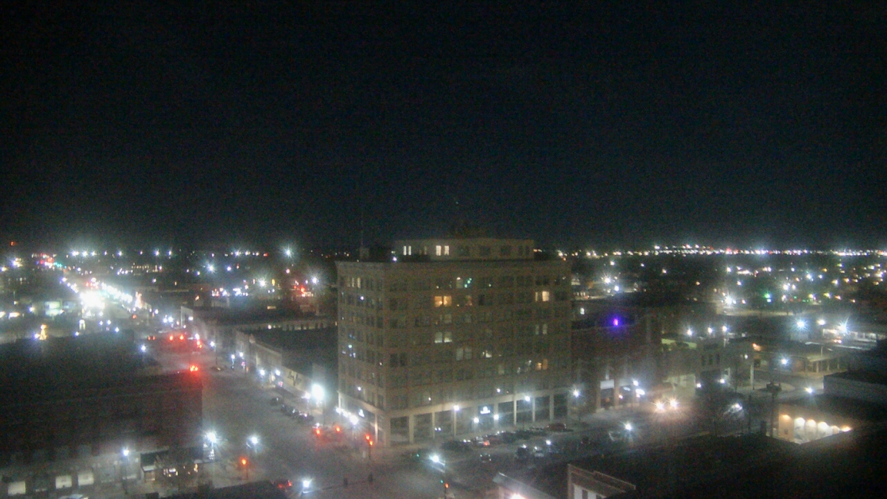 Thumbnail for current weather camera view from First National Bank-Hutchinson in Hutchinson, Kansas