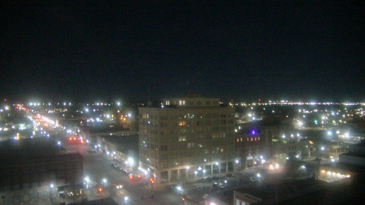 Thumbnail for current weather camera view from First National Bank-Hutchinson in Hutchinson, Kansas