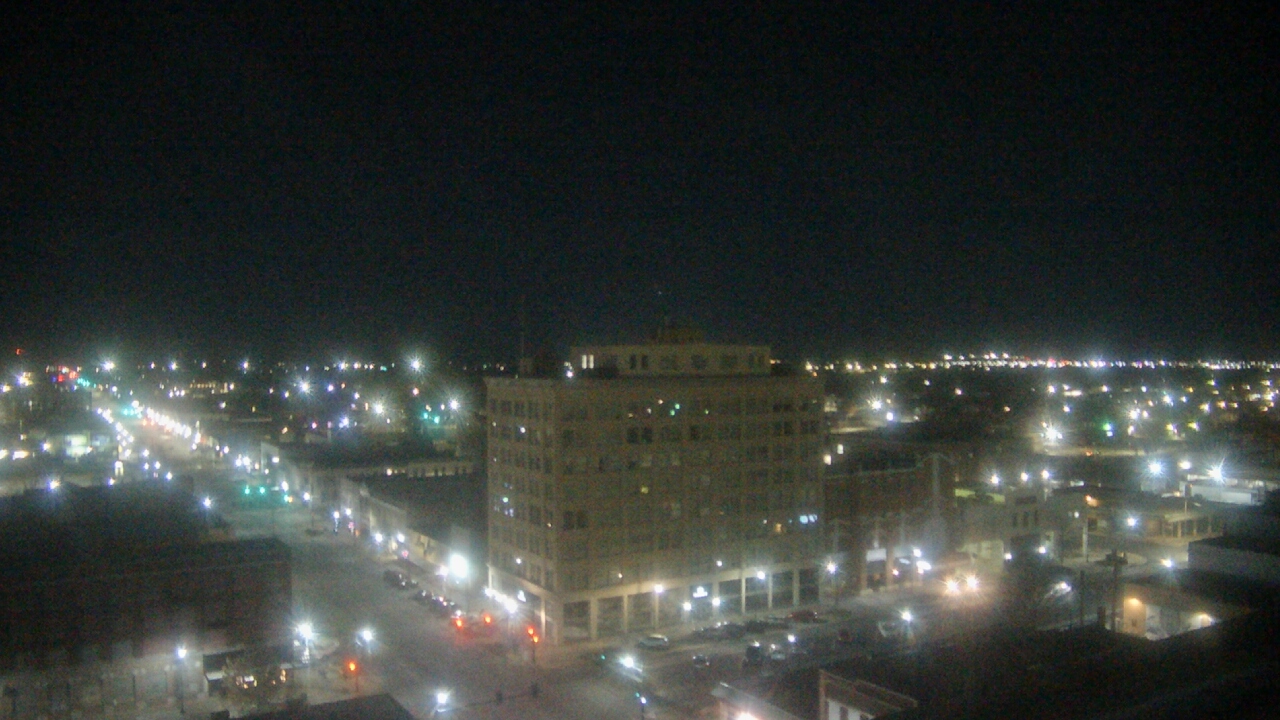 Thumbnail for current weather camera view from First National Bank-Hutchinson in Hutchinson, Kansas