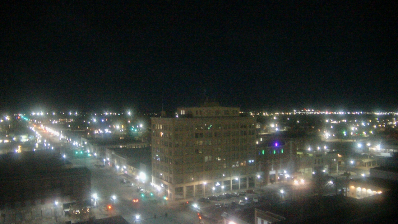 Thumbnail for current weather camera view from First National Bank-Hutchinson in Hutchinson, Kansas