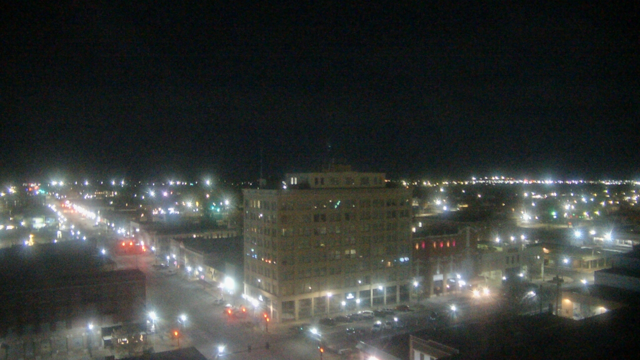 Thumbnail for current weather camera view from First National Bank-Hutchinson in Hutchinson, Kansas