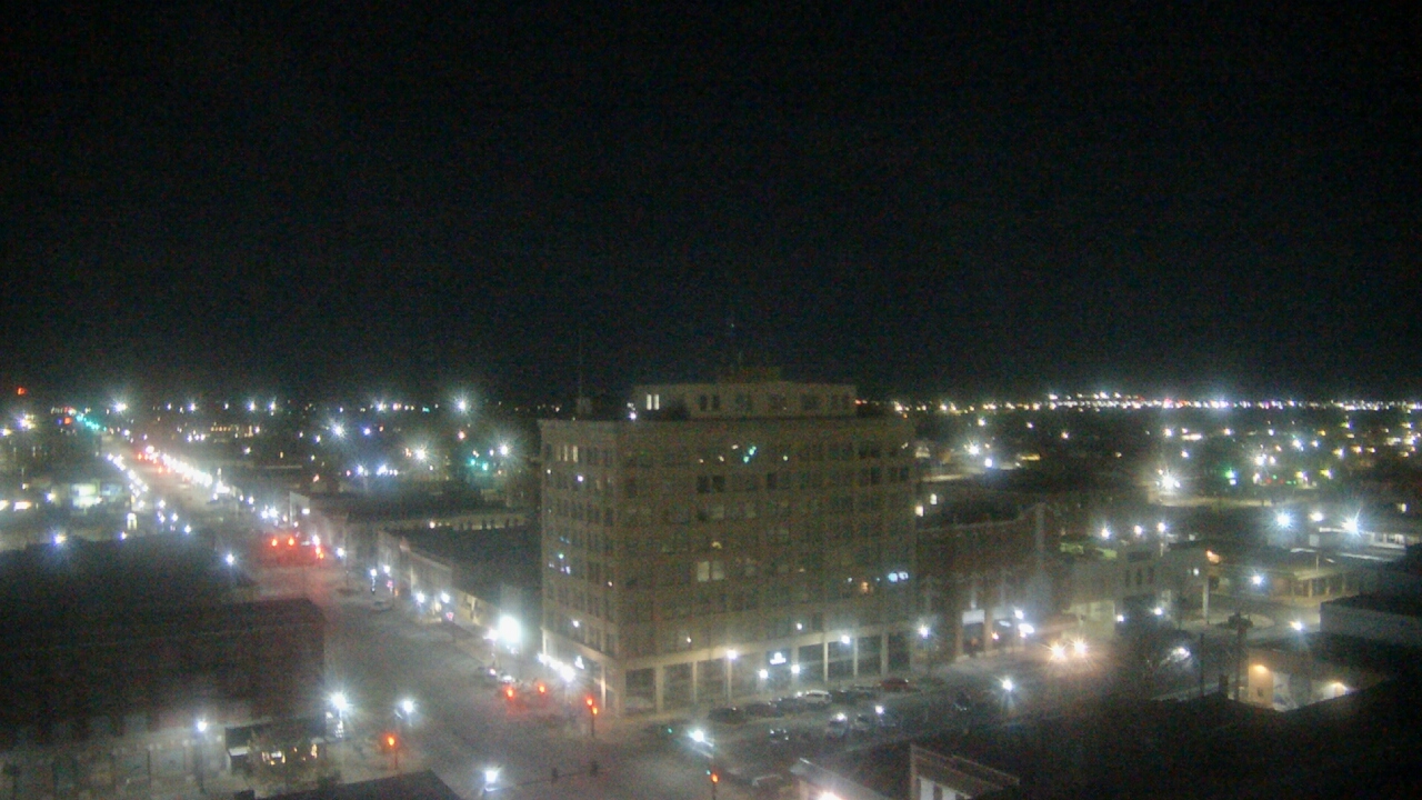Thumbnail for current weather camera view from First National Bank-Hutchinson in Hutchinson, Kansas