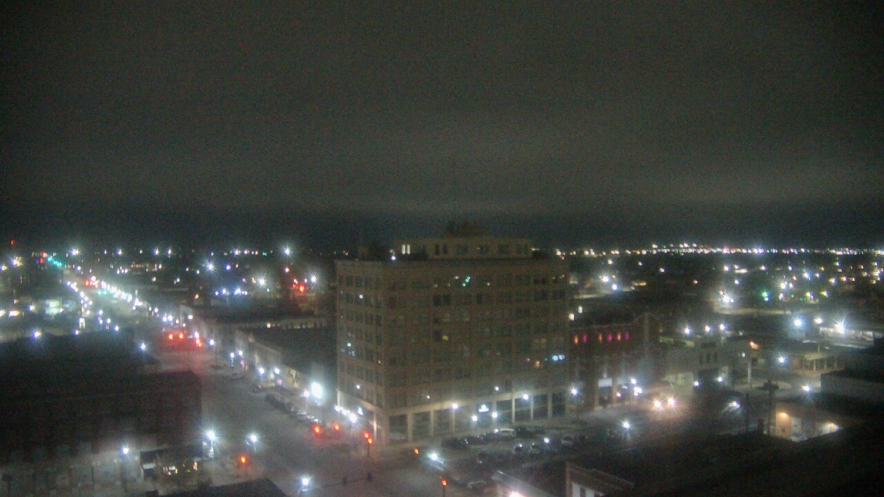 Thumbnail for current weather camera view from First National Bank-Hutchinson in Hutchinson, Kansas