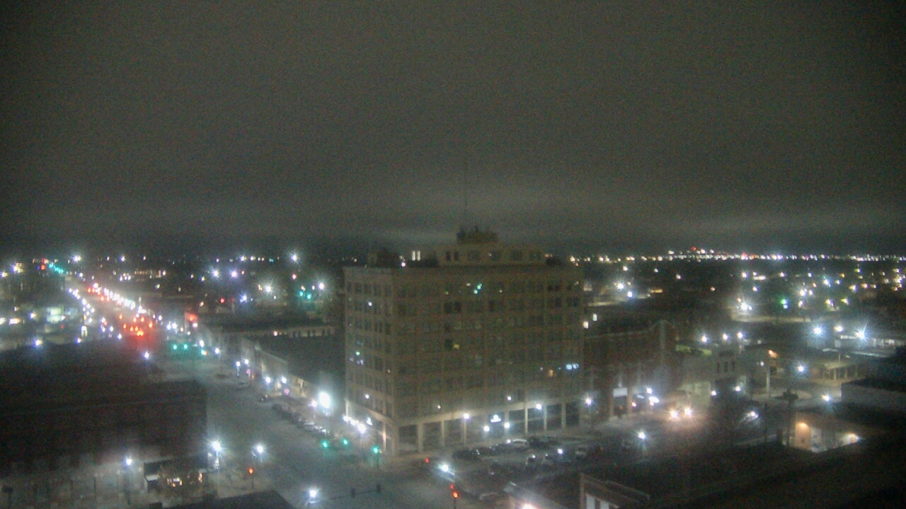 Thumbnail for current weather camera view from First National Bank-Hutchinson in Hutchinson, Kansas