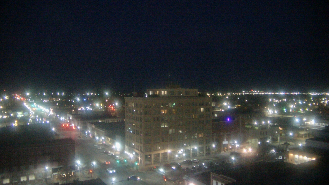 Thumbnail for current weather camera view from First National Bank-Hutchinson in Hutchinson, Kansas