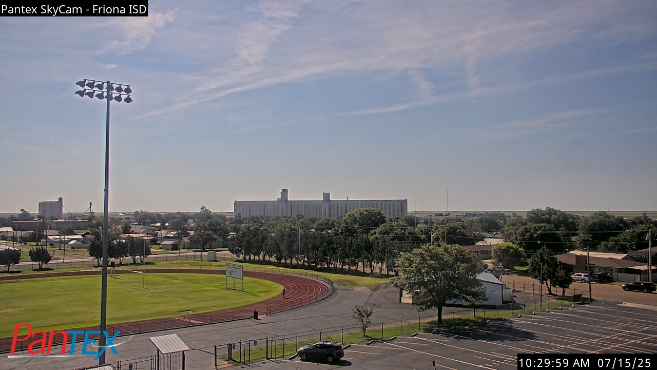 Thumbnail for current weather camera view from Friona ISD in Friona, Texas