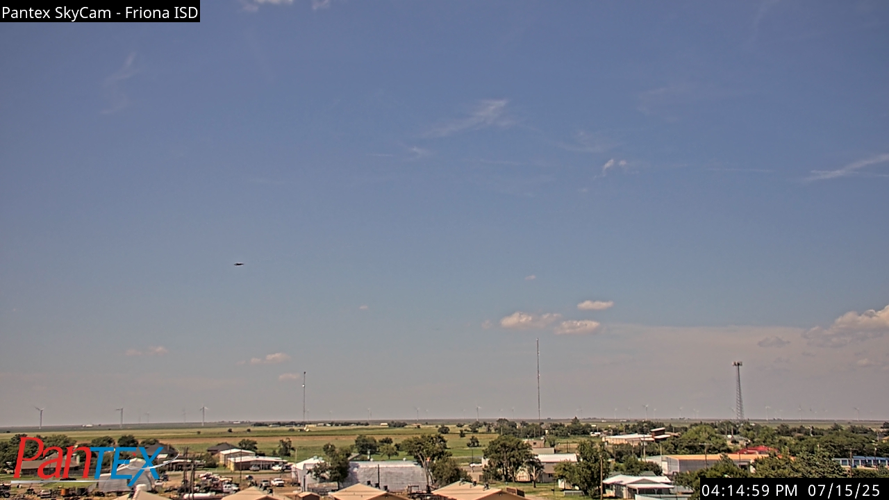 Thumbnail for current weather camera view from Friona ISD in Friona, Texas