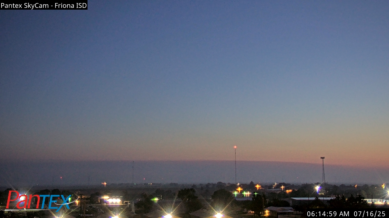 Thumbnail for current weather camera view from Friona ISD in Friona, Texas