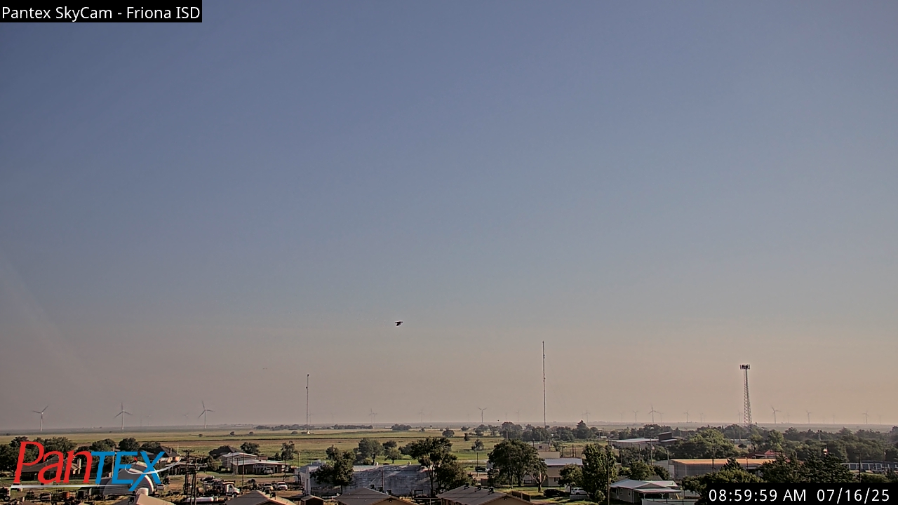 Thumbnail for current weather camera view from Friona ISD in Friona, Texas
