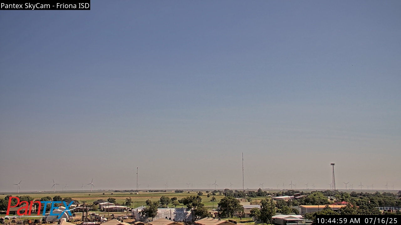 Thumbnail for current weather camera view from Friona ISD in Friona, Texas