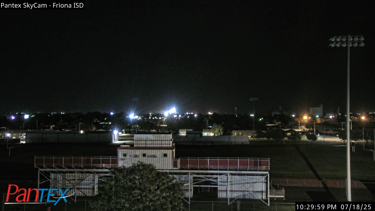 Thumbnail for current weather camera view from Friona ISD in Friona, Texas