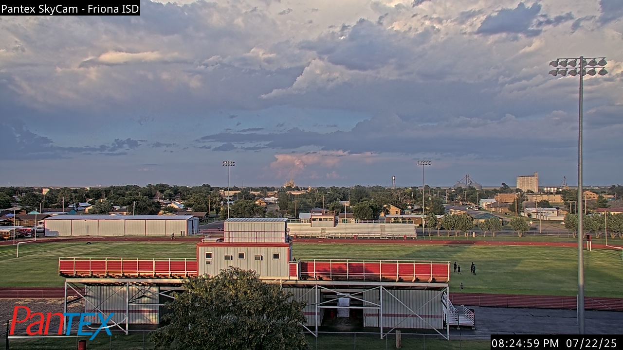 Thumbnail for current weather camera view from Friona ISD in Friona, Texas