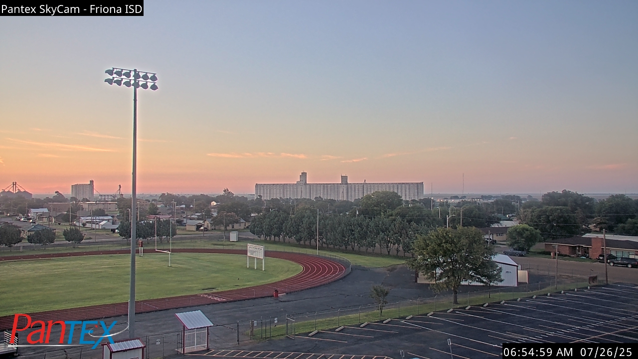 Thumbnail for current weather camera view from Friona ISD in Friona, Texas