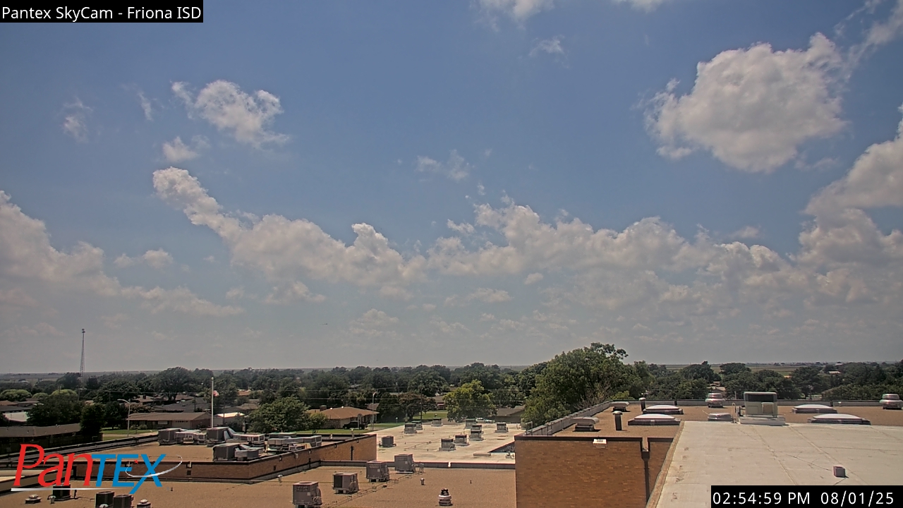 Thumbnail for current weather camera view from Friona ISD in Friona, Texas