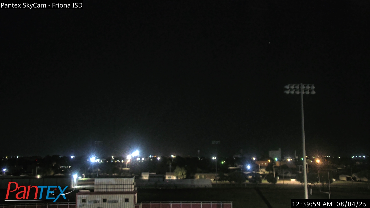Thumbnail for current weather camera view from Friona ISD in Friona, Texas