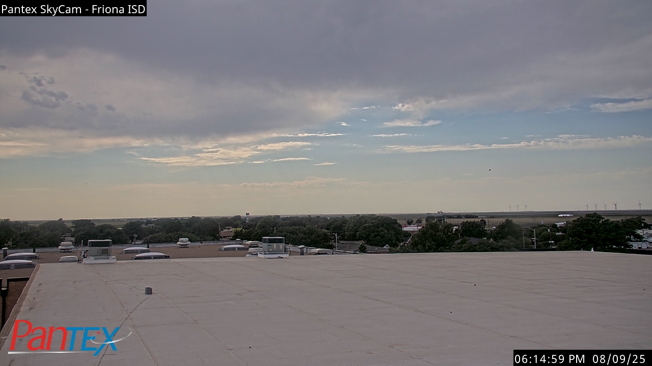 Thumbnail for current weather camera view from Friona ISD in Friona, Texas