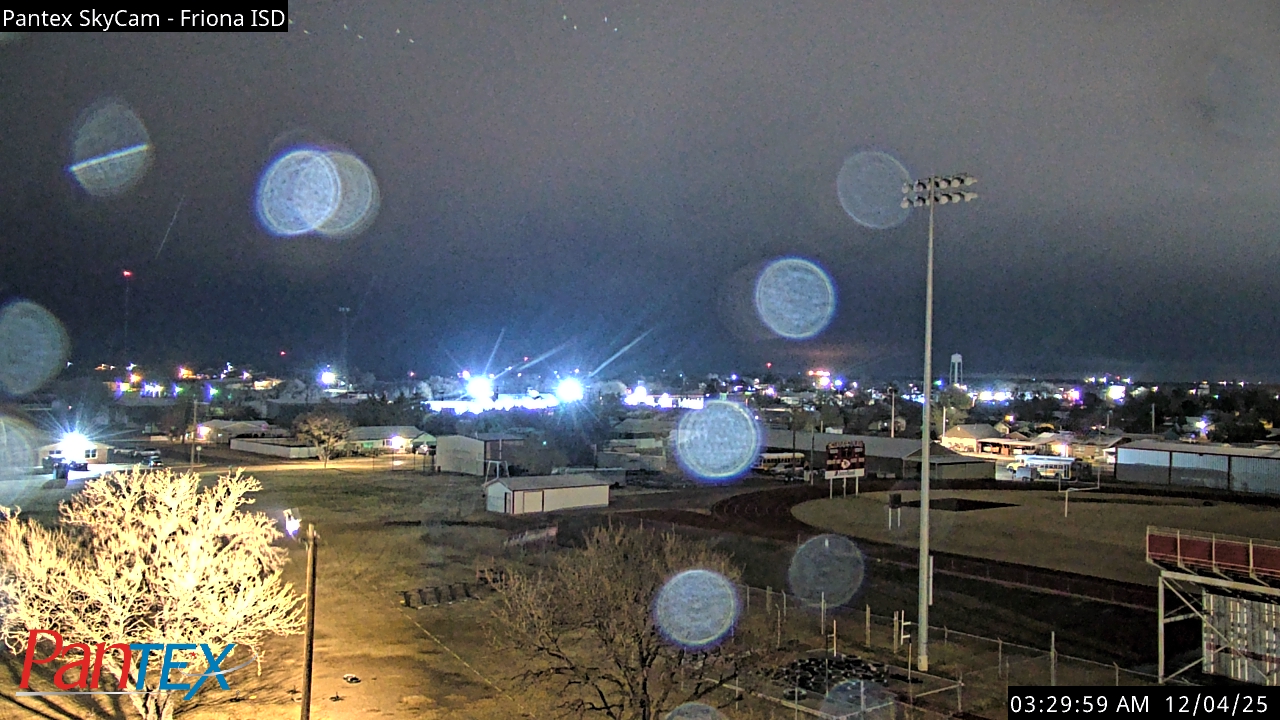 Thumbnail for current weather camera view from Friona ISD in Friona, Texas