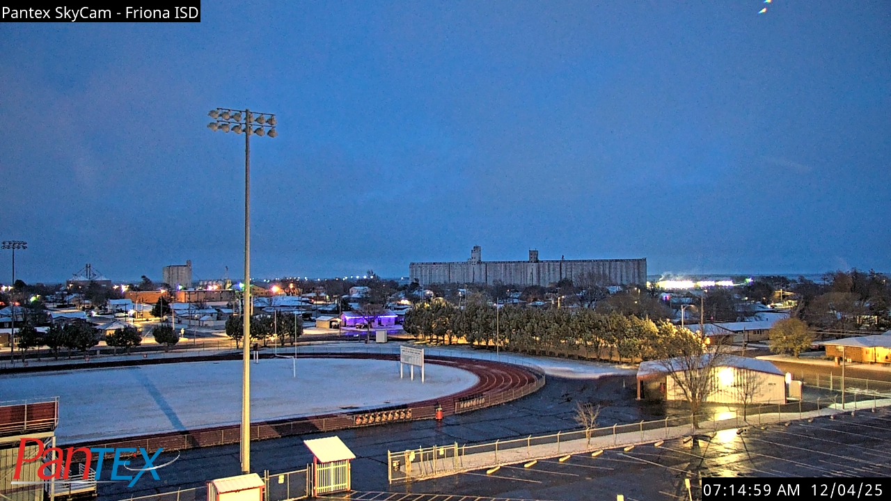 Thumbnail for current weather camera view from Friona ISD in Friona, Texas