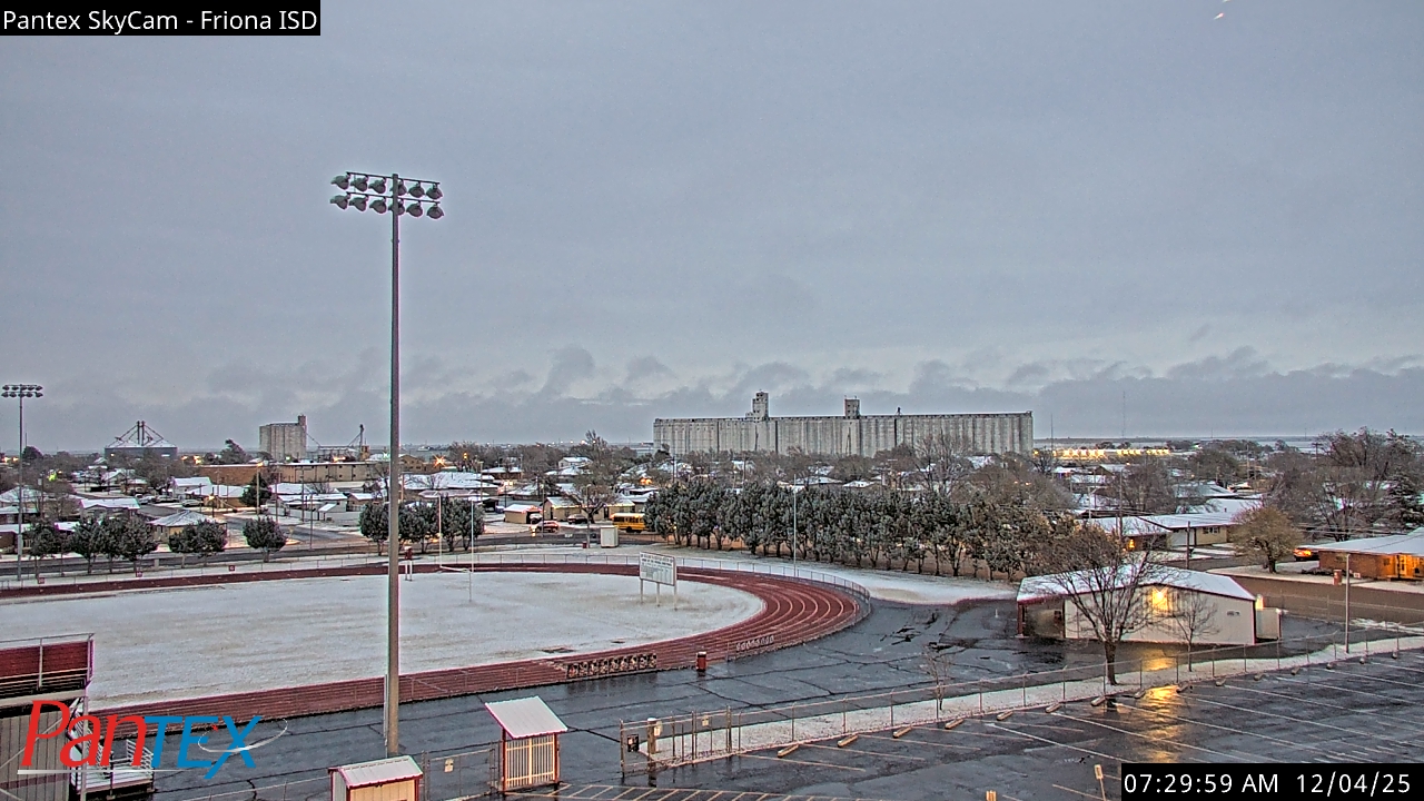 Thumbnail for current weather camera view from Friona ISD in Friona, Texas