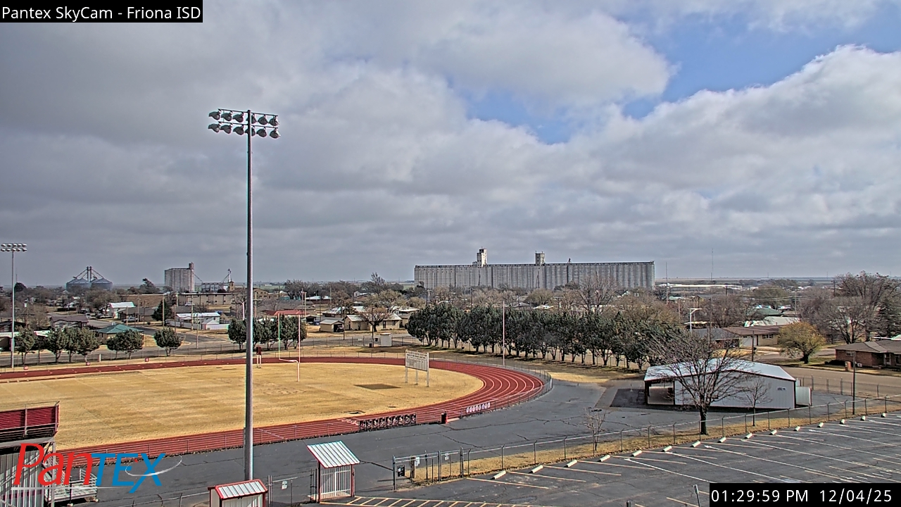 Thumbnail for current weather camera view from Friona ISD in Friona, Texas