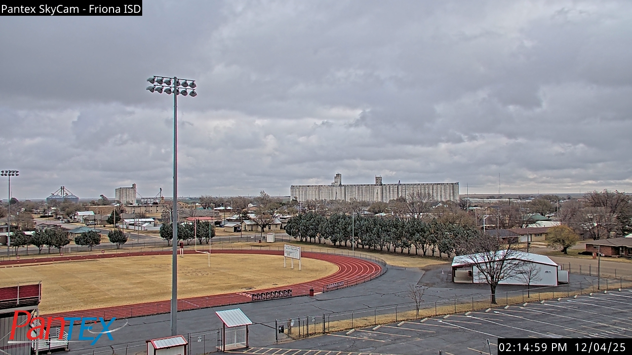 Thumbnail for current weather camera view from Friona ISD in Friona, Texas