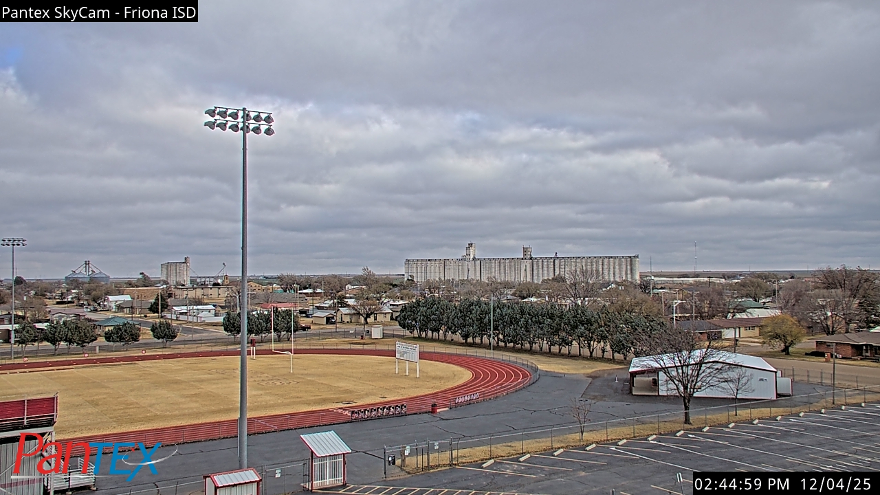 Thumbnail for current weather camera view from Friona ISD in Friona, Texas