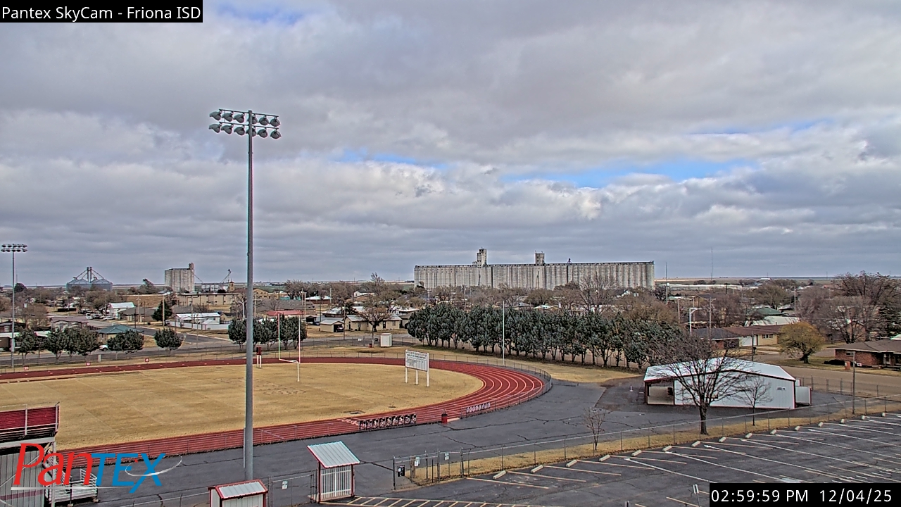 Thumbnail for current weather camera view from Friona ISD in Friona, Texas