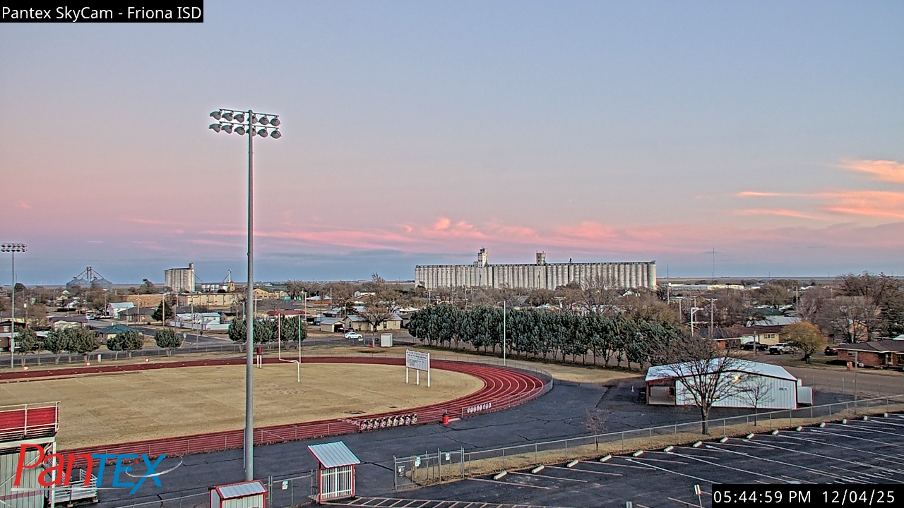Thumbnail for current weather camera view from Friona ISD in Friona, Texas
