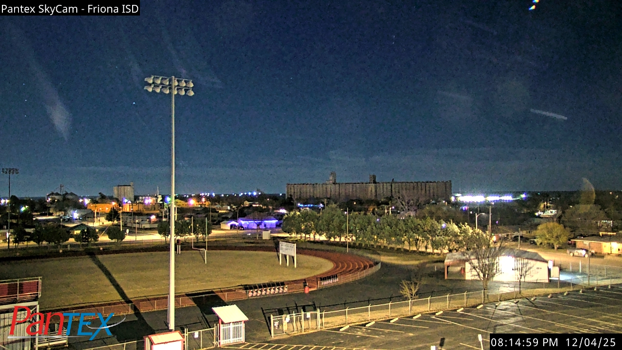 Thumbnail for current weather camera view from Friona ISD in Friona, Texas