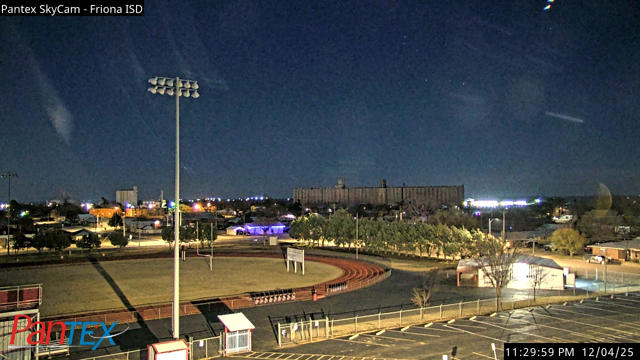 Thumbnail for current weather camera view from Friona ISD in Friona, Texas