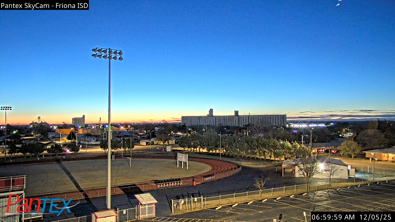 Thumbnail for current weather camera view from Friona ISD in Friona, Texas