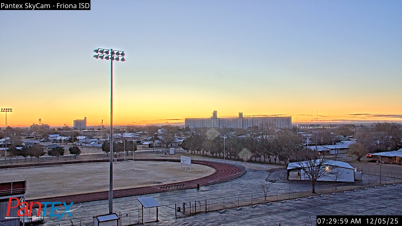 Thumbnail for current weather camera view from Friona ISD in Friona, Texas