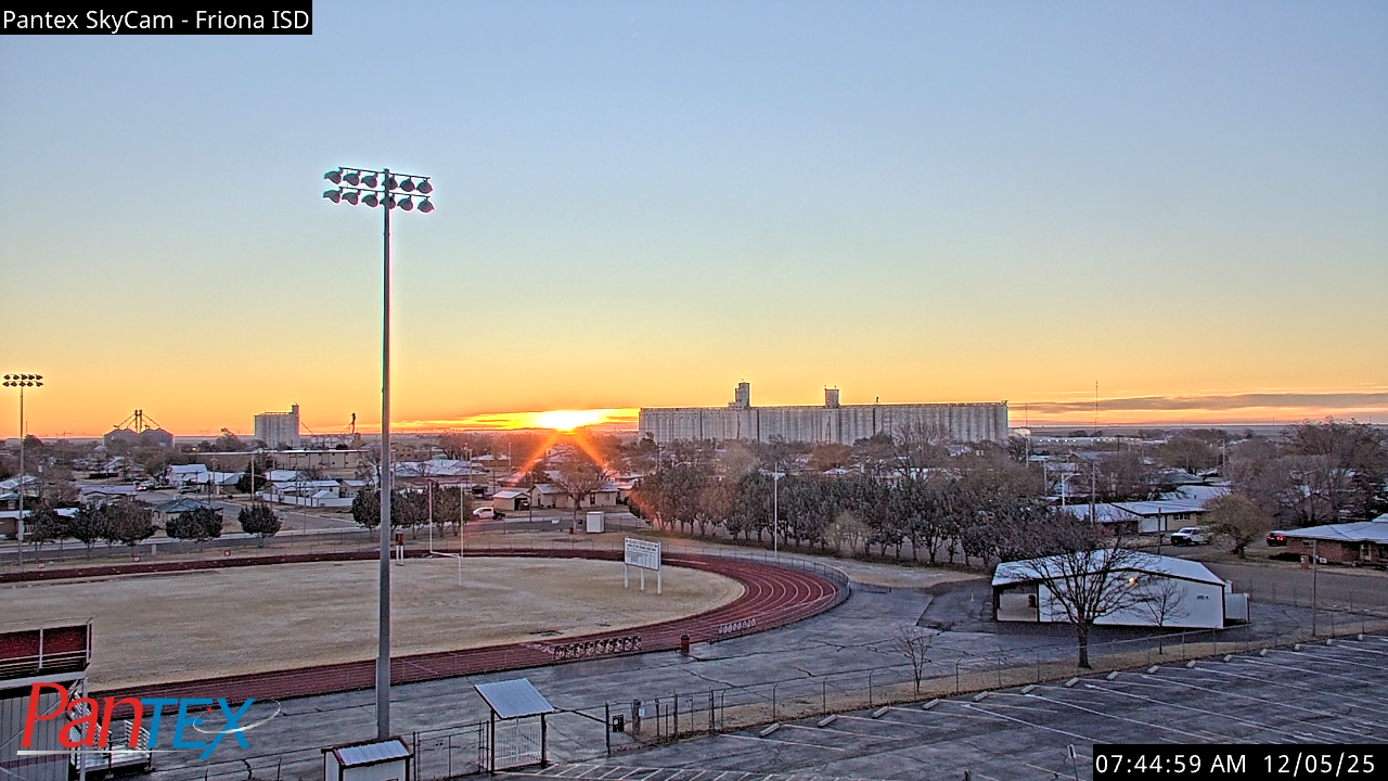 Thumbnail for current weather camera view from Friona ISD in Friona, Texas