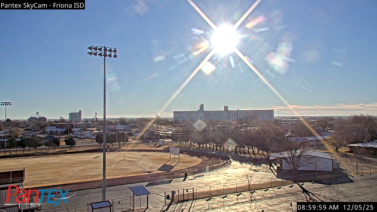 Thumbnail for current weather camera view from Friona ISD in Friona, Texas