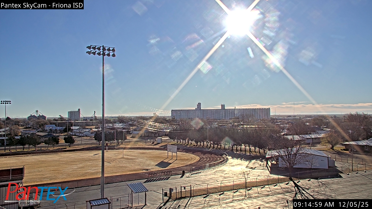 Thumbnail for current weather camera view from Friona ISD in Friona, Texas