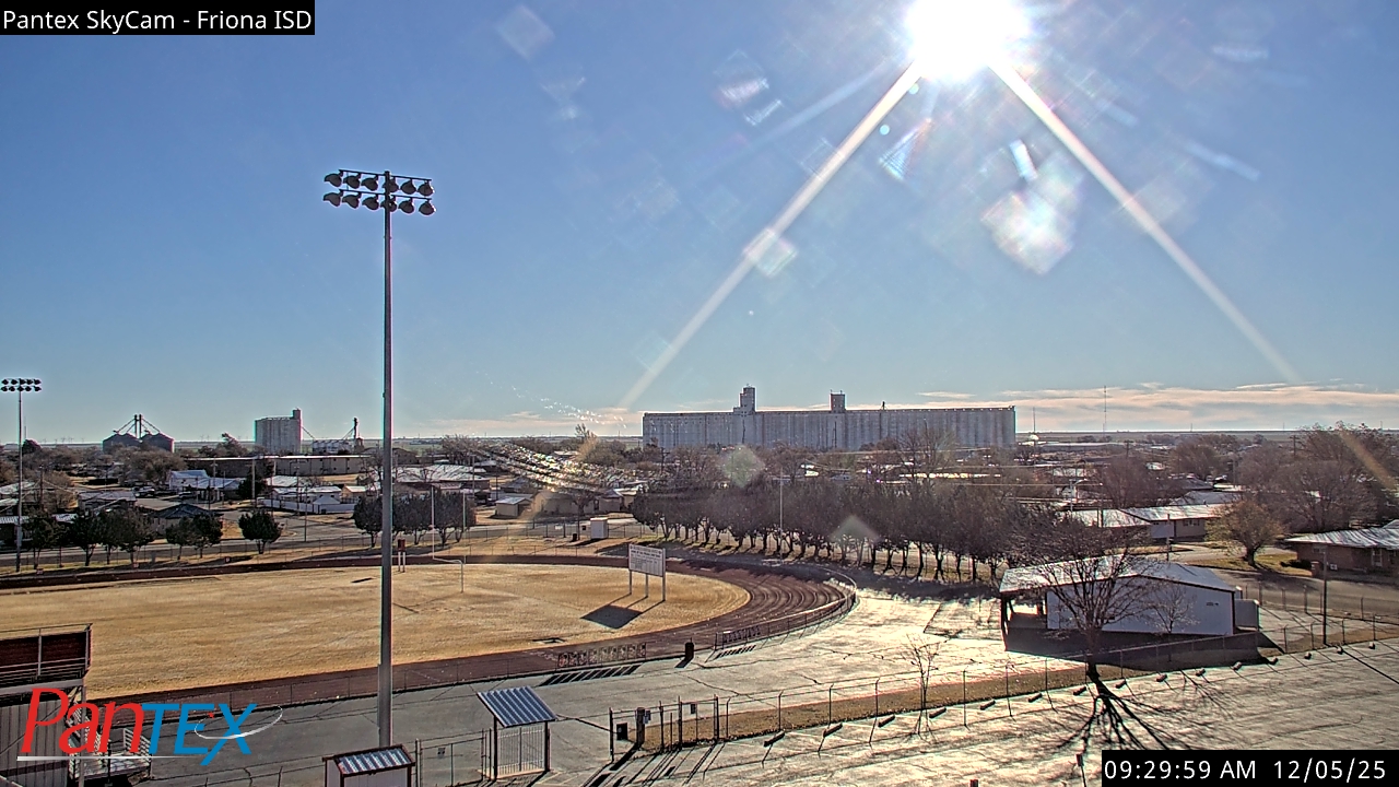 Thumbnail for current weather camera view from Friona ISD in Friona, Texas