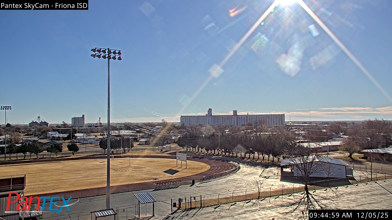 Thumbnail for current weather camera view from Friona ISD in Friona, Texas