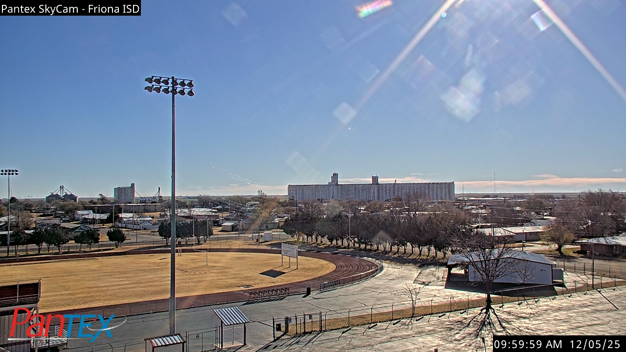 Thumbnail for current weather camera view from Friona ISD in Friona, Texas