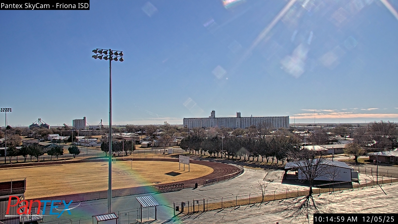 Thumbnail for current weather camera view from Friona ISD in Friona, Texas
