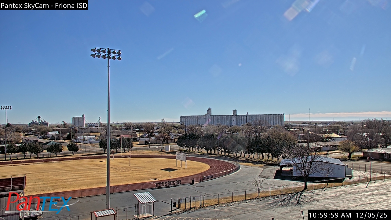 Thumbnail for current weather camera view from Friona ISD in Friona, Texas