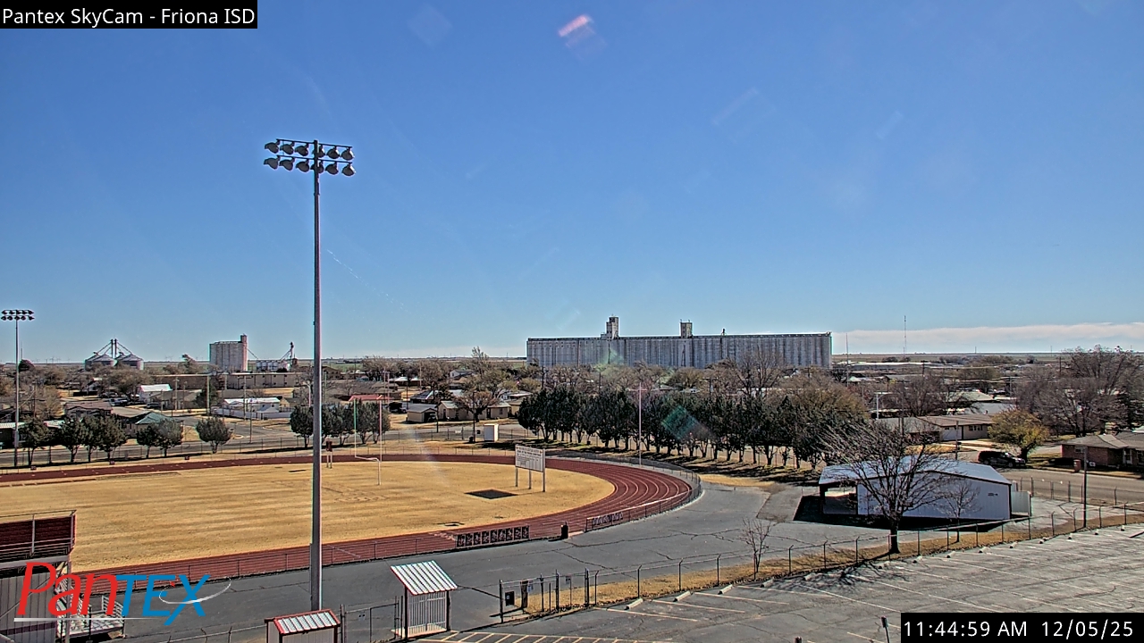 Thumbnail for current weather camera view from Friona ISD in Friona, Texas