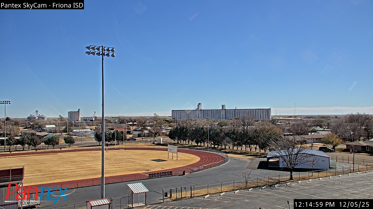 Thumbnail for current weather camera view from Friona ISD in Friona, Texas