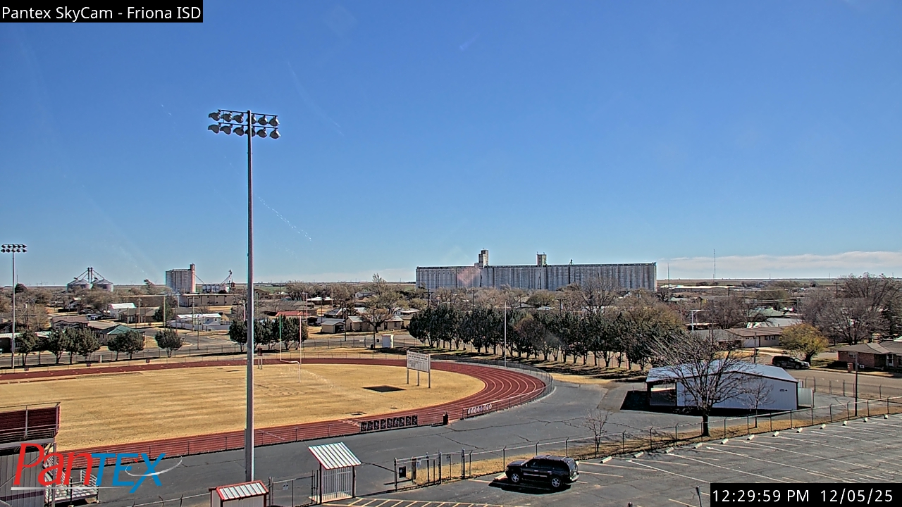 Thumbnail for current weather camera view from Friona ISD in Friona, Texas