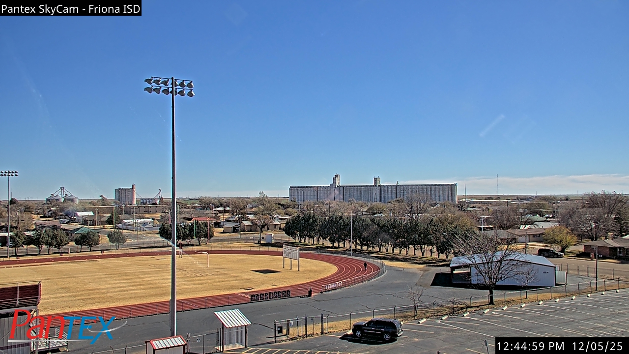 Thumbnail for current weather camera view from Friona ISD in Friona, Texas