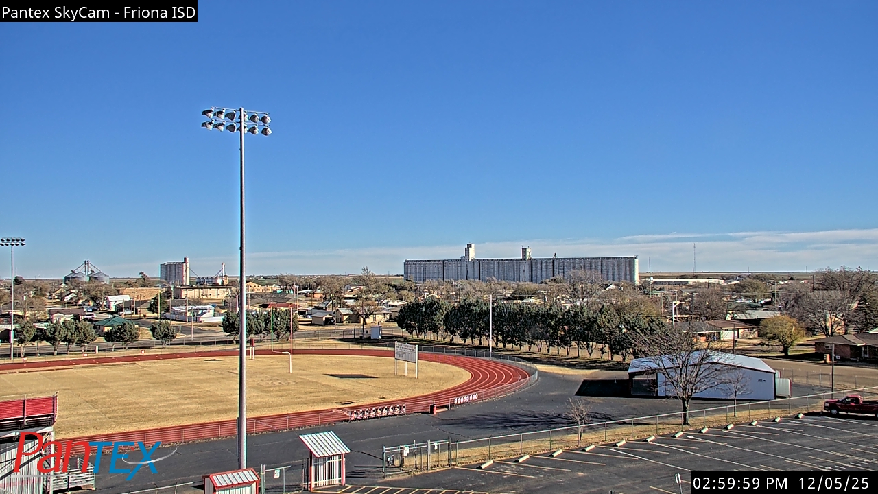 Thumbnail for current weather camera view from Friona ISD in Friona, Texas