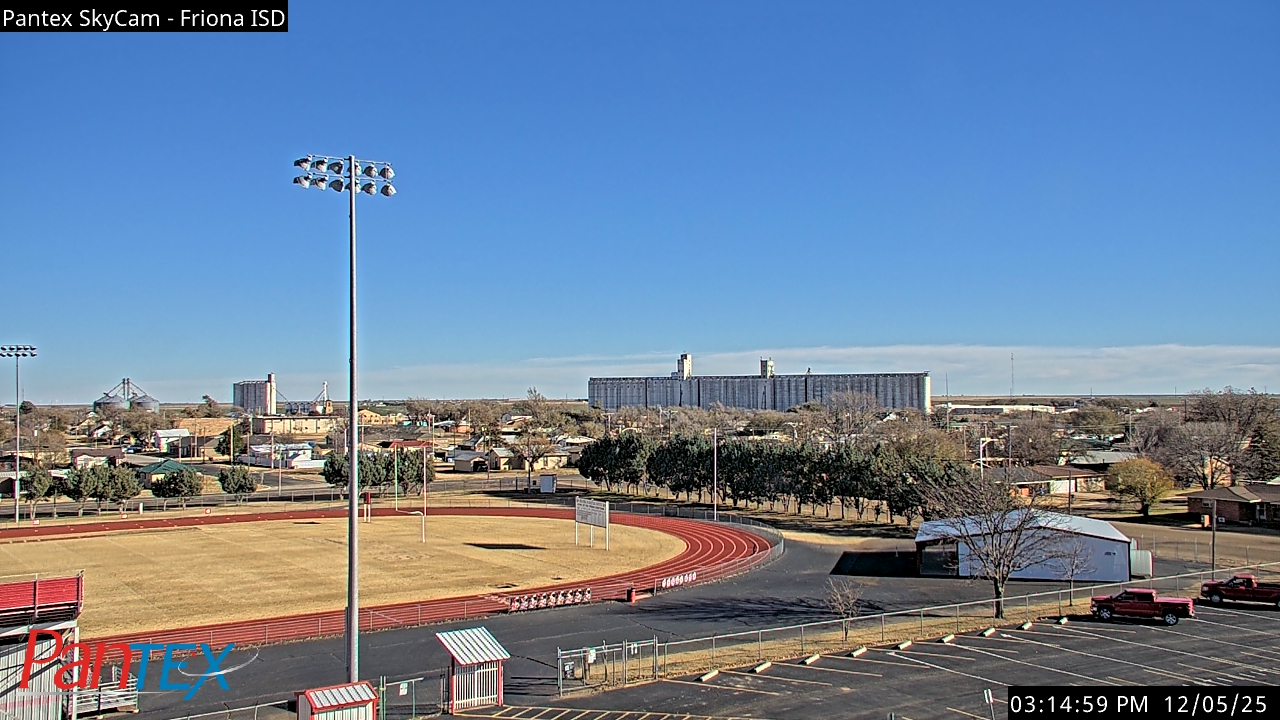 Thumbnail for current weather camera view from Friona ISD in Friona, Texas