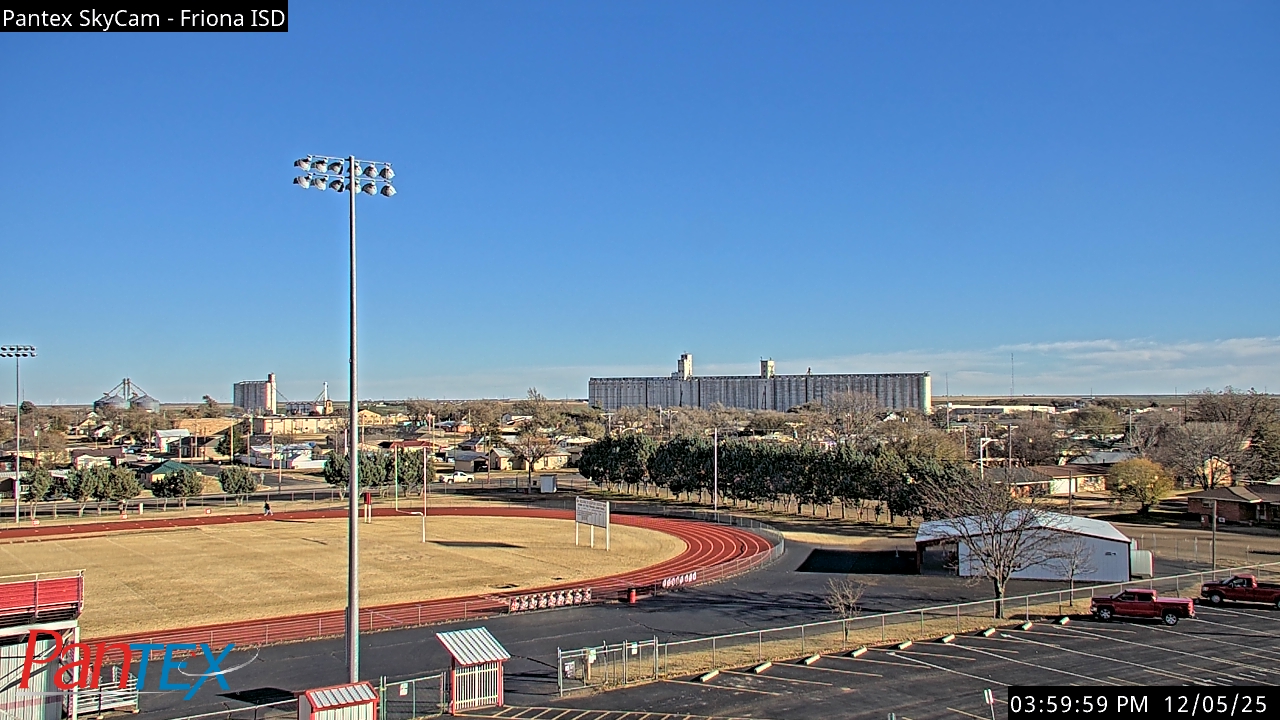 Thumbnail for current weather camera view from Friona ISD in Friona, Texas