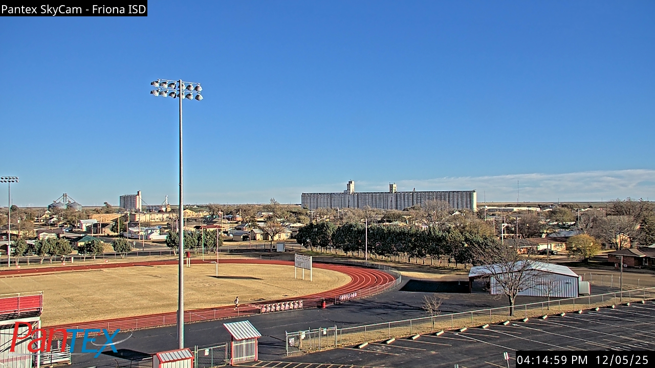 Thumbnail for current weather camera view from Friona ISD in Friona, Texas